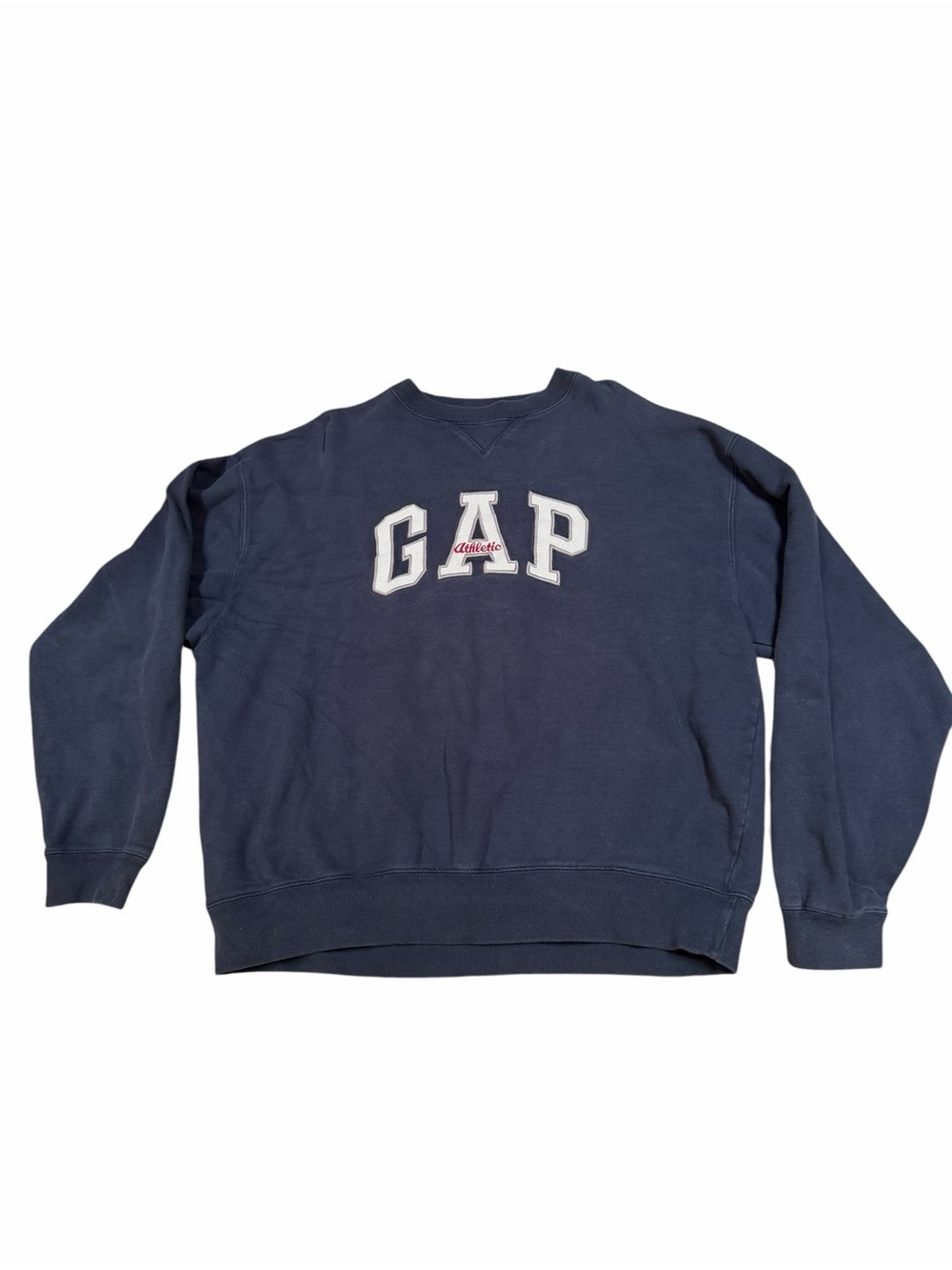 1990s Gap “Athletic” Arch Logo Crewneck Sweatshirt